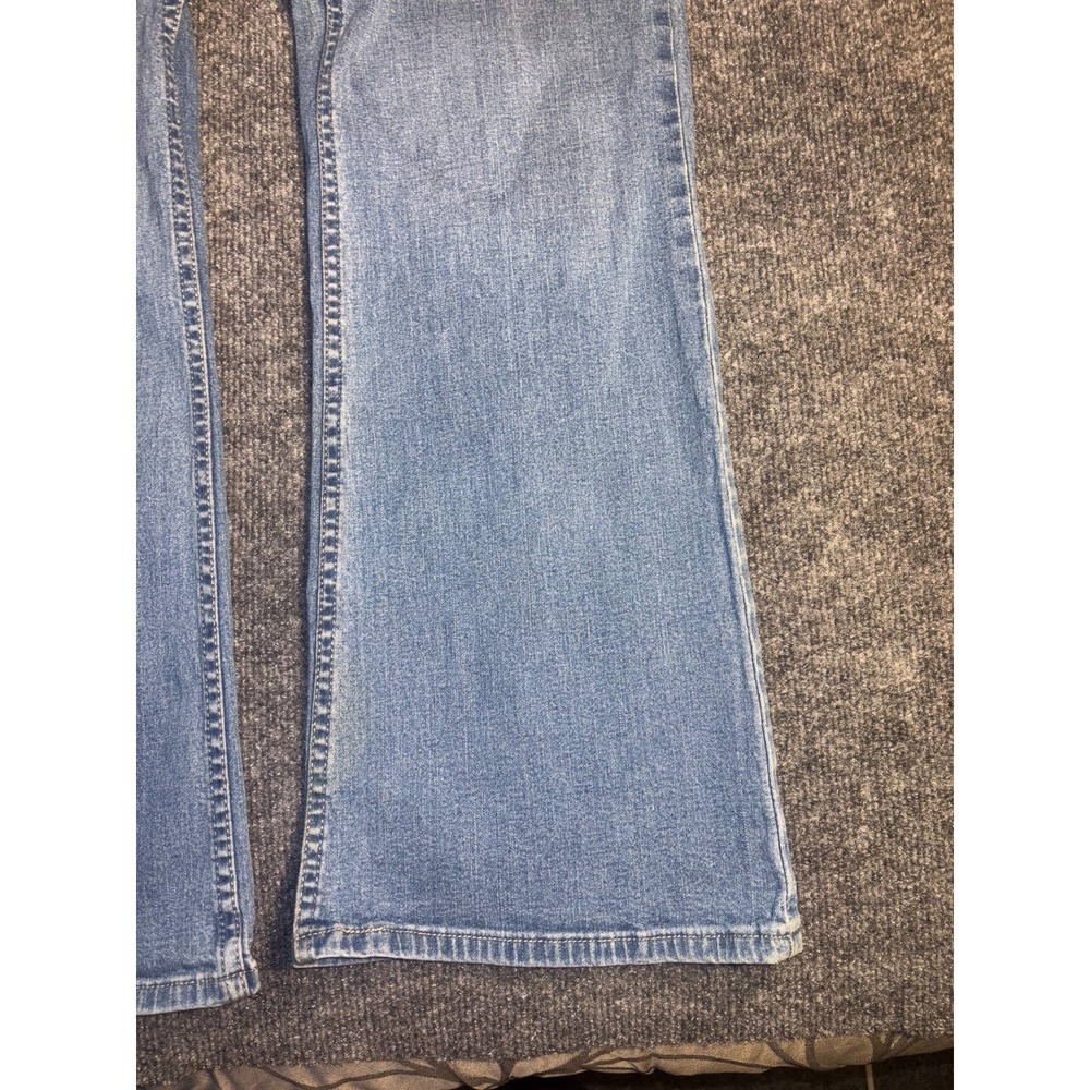 Levi's Bootcut‎ Jeans Women's 16M Blue Denim Flat Front High Rise Medium Wash - Picture 5 of 13